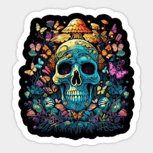 Magic Mushroom Psychedelics Fungi Sticker